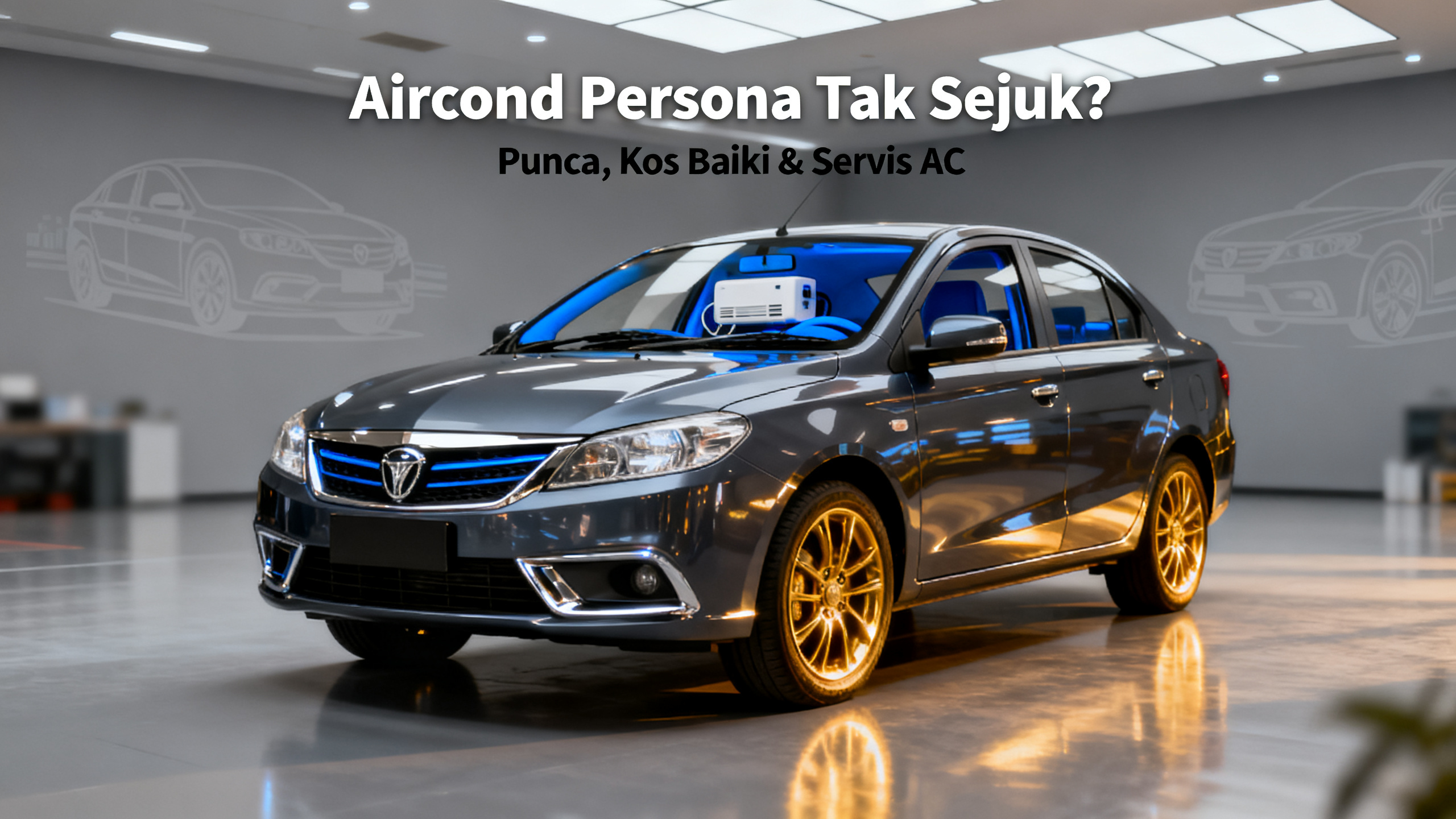 Aircond Persona Tak Sejuk? Punca, Kos Baiki & Servis AC