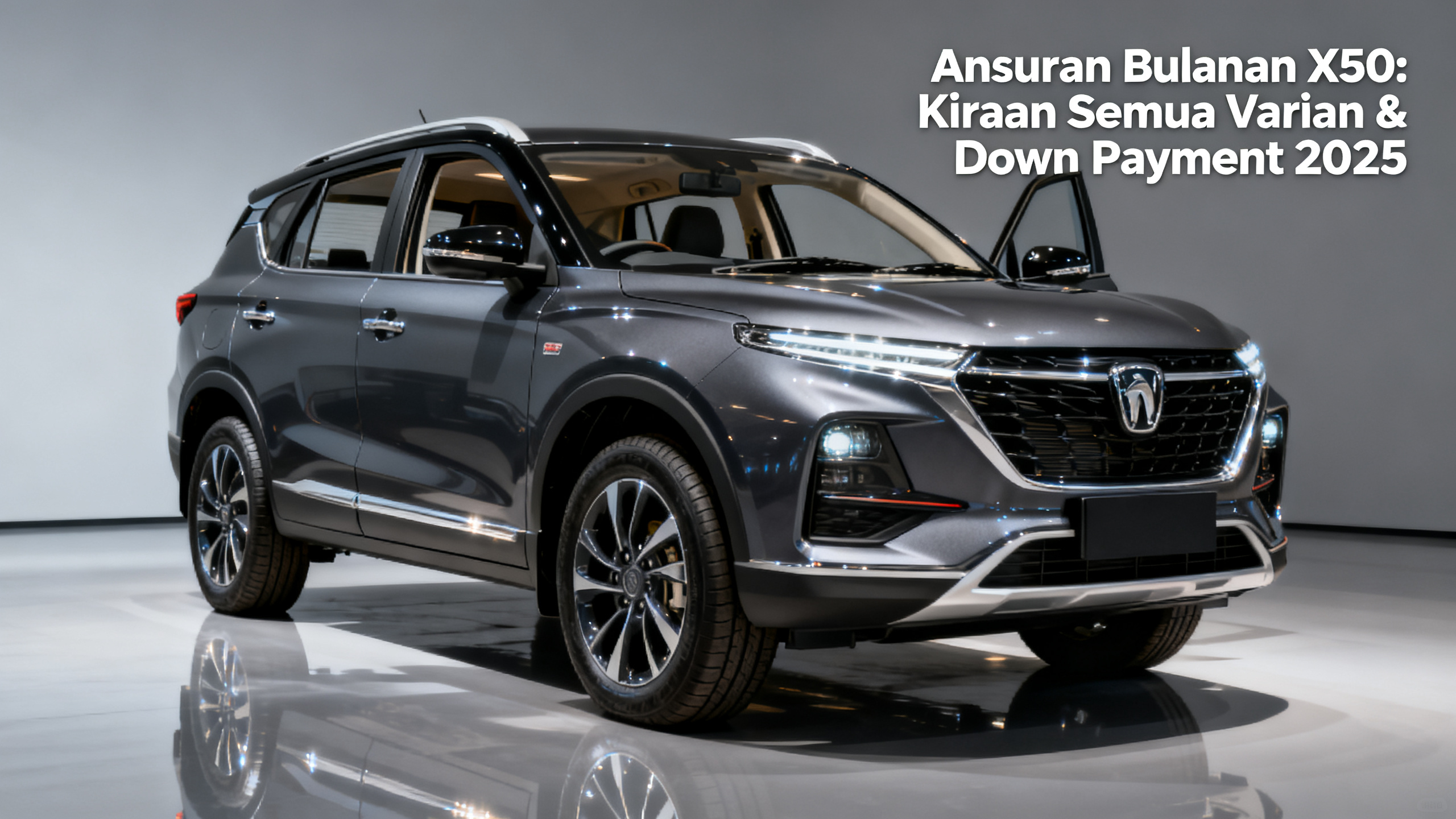 Ansuran Bulanan X50: Kiraan Semua Varian & Down Payment 2025