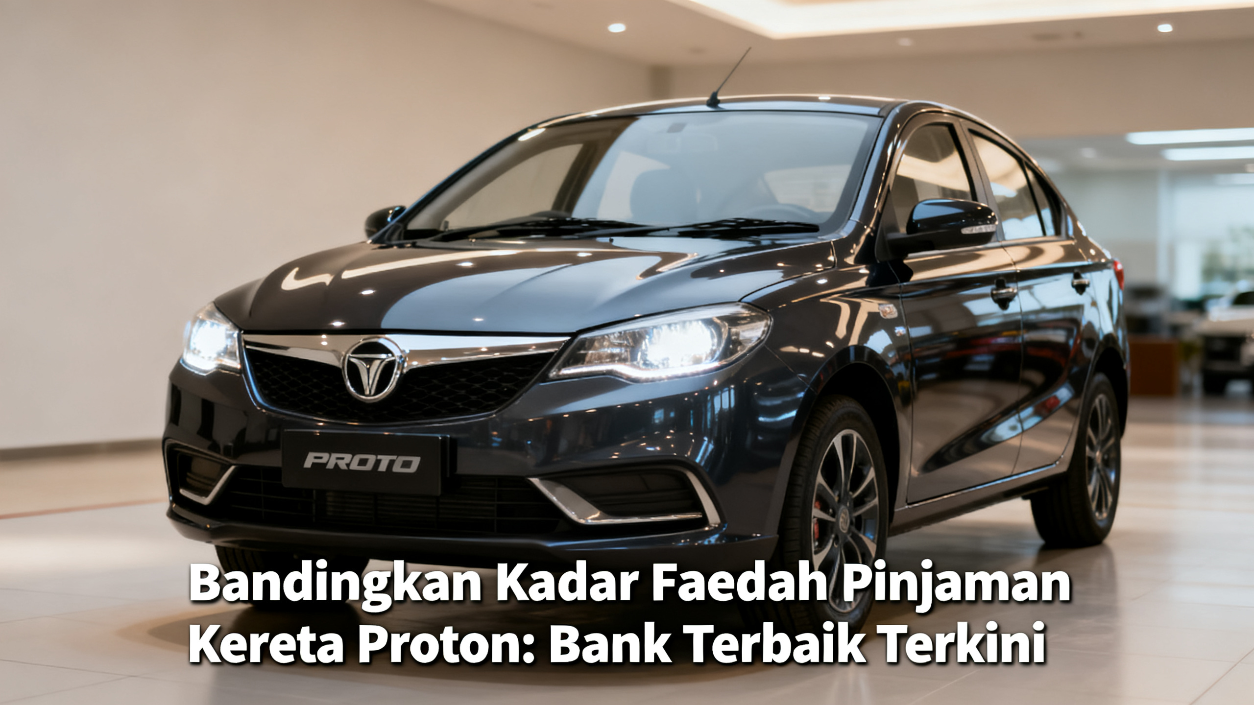 Bandingkan Kadar Faedah Pinjaman Kereta Proton: Bank Terbaik Terkini