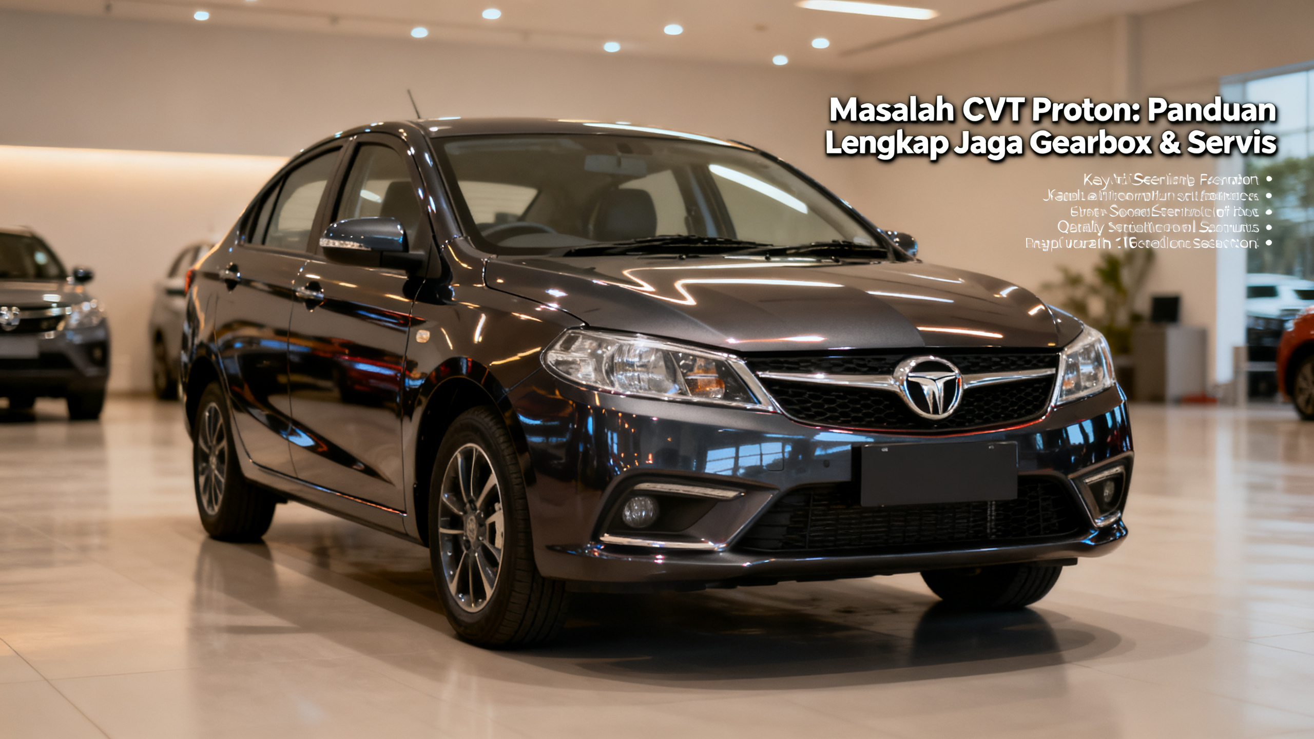 Masalah CVT Proton: Panduan Lengkap Jaga Gearbox & Servis
