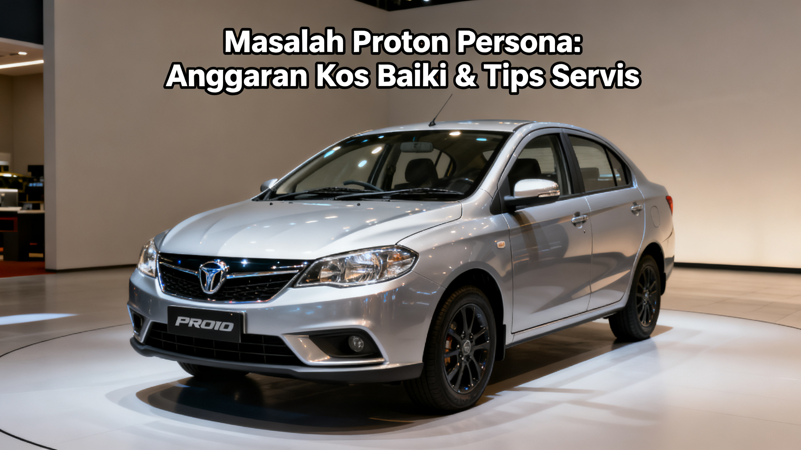 Masalah Proton Persona: Anggaran Kos Baiki & Tips Servis