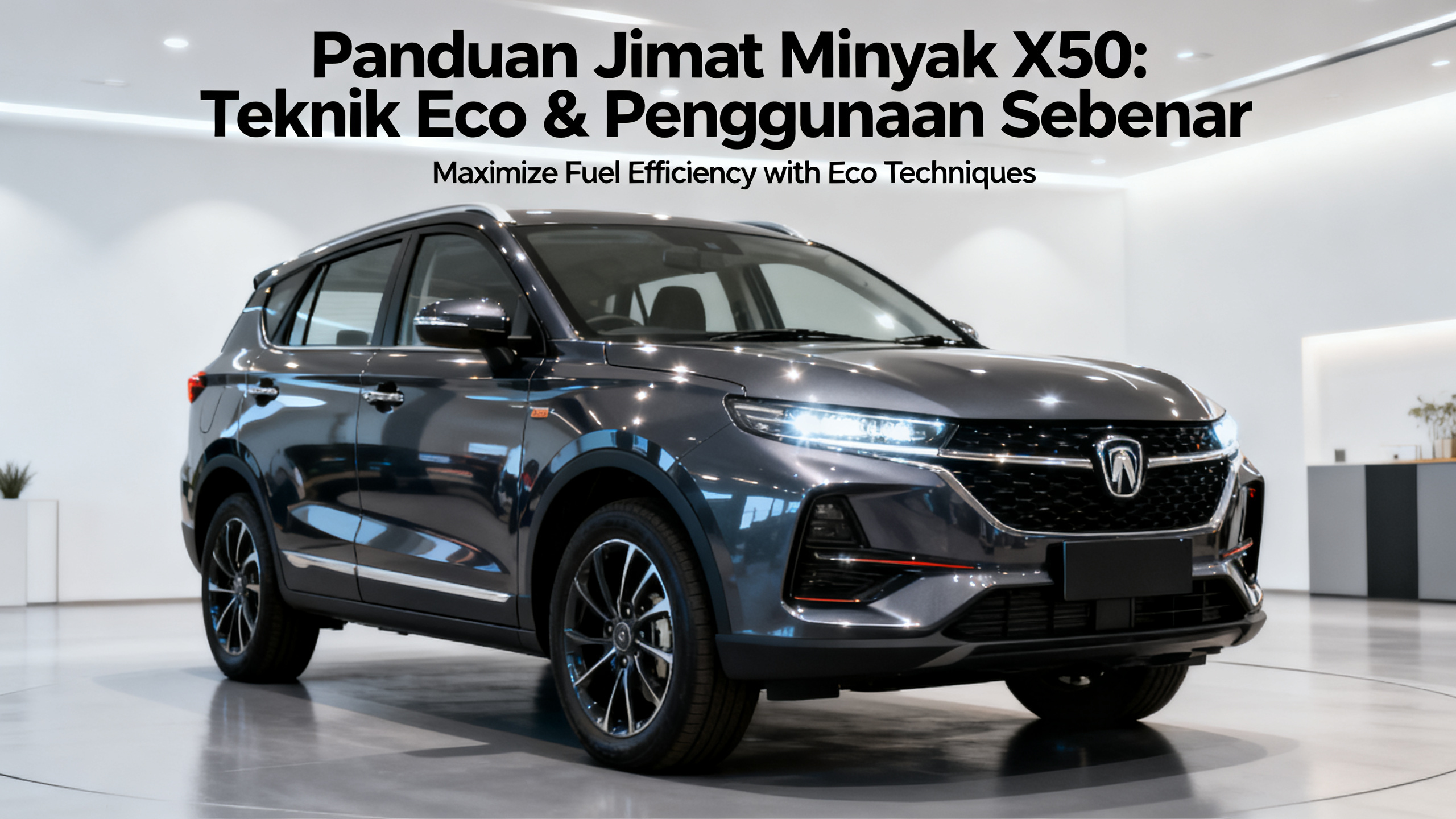 Panduan Jimat Minyak X50: Teknik Eco & Penggunaan Sebenar