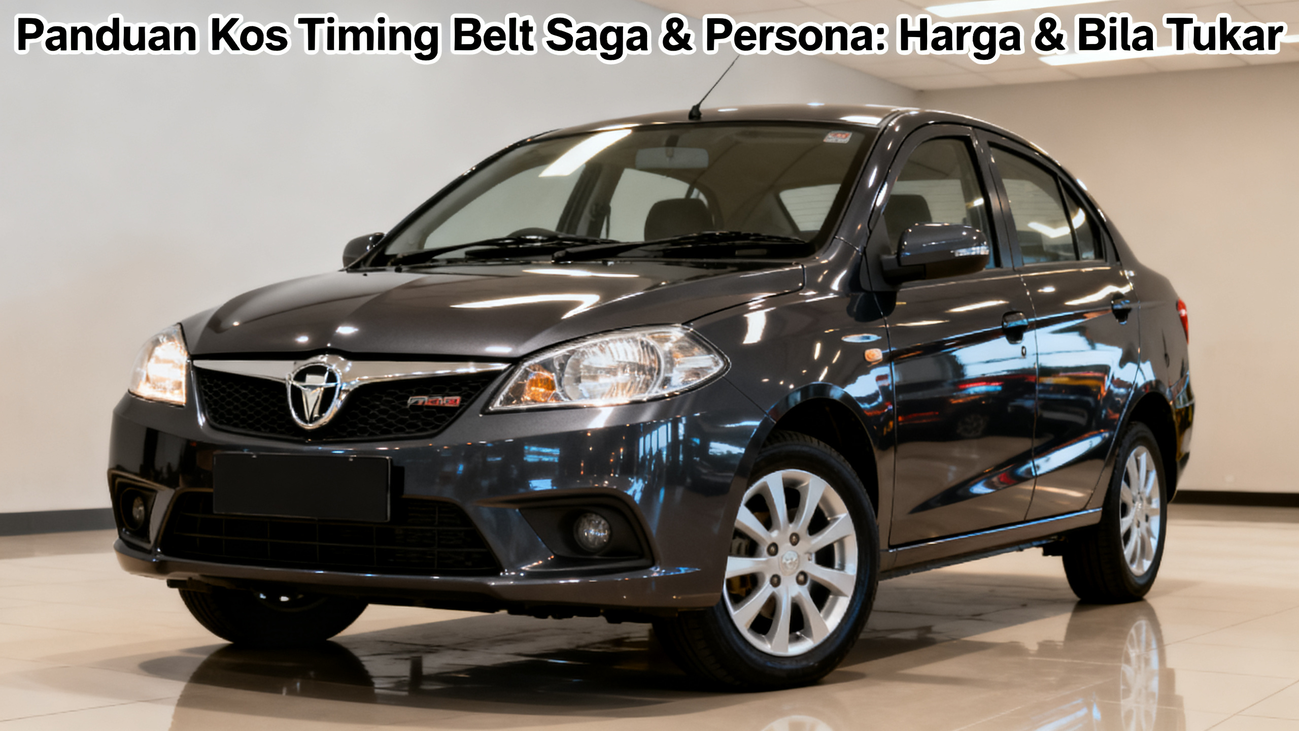 Panduan Kos Timing Belt Saga & Persona: Harga & Bila Tukar