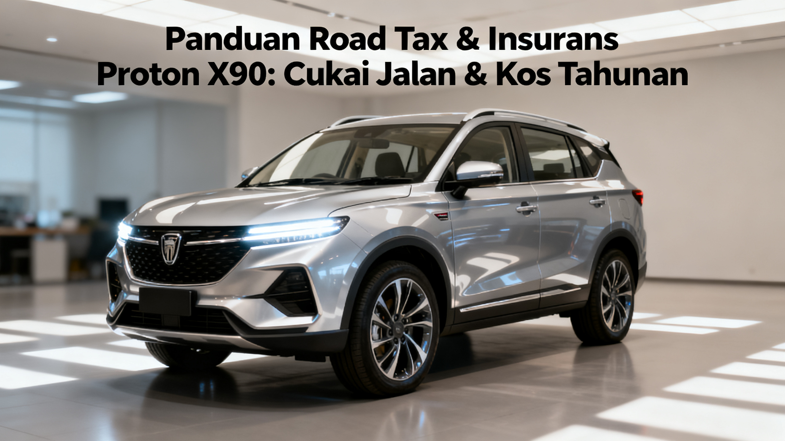 Panduan Road Tax & Insurans Proton X90: Cukai Jalan & Kos Tahunan