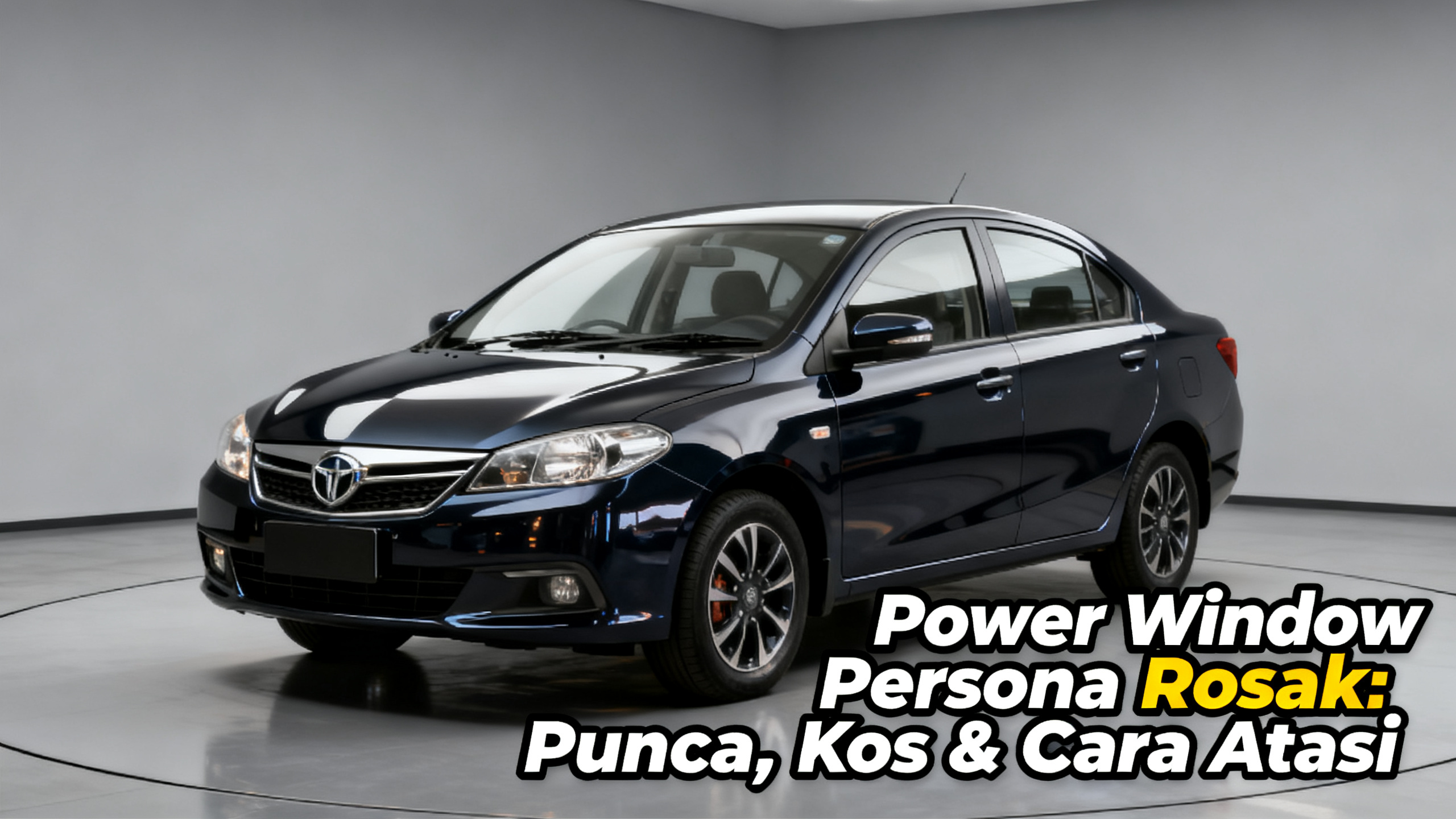 Power Window Persona Rosak: Punca, Kos & Cara Atasi
