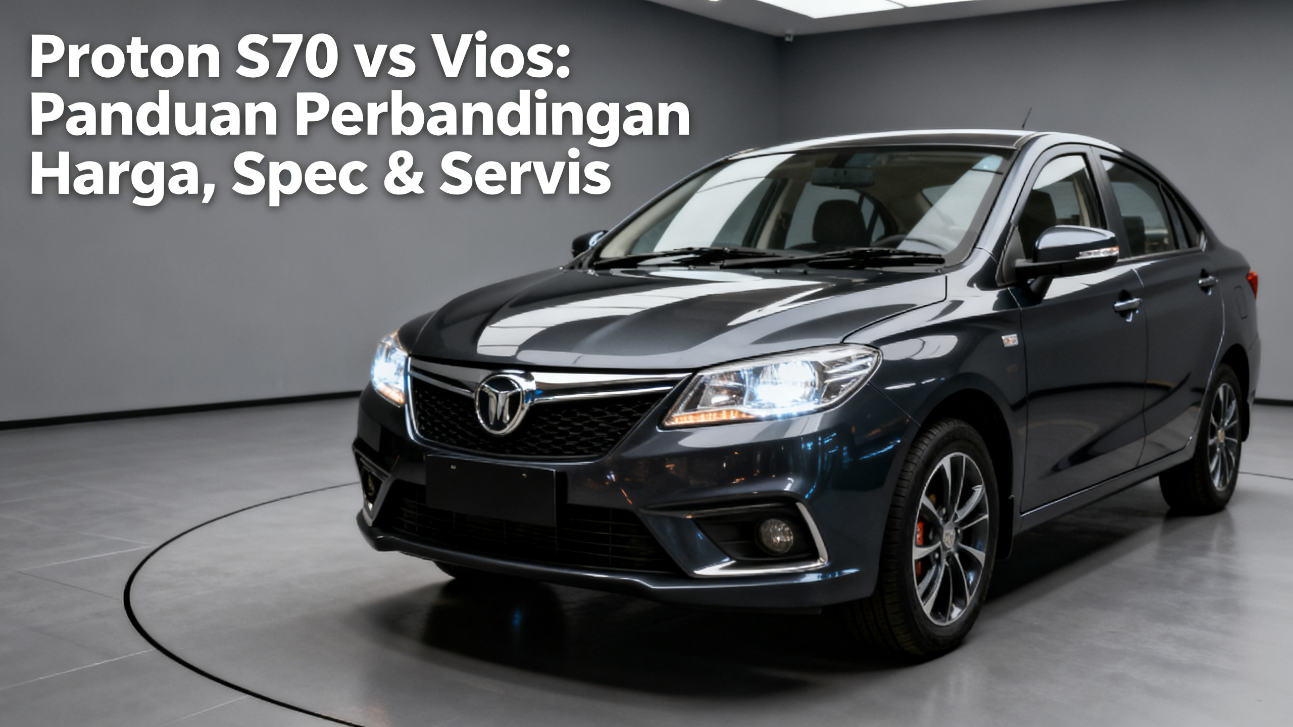 Proton S70 vs Vios: Panduan Perbandingan Harga, Spec & Servis