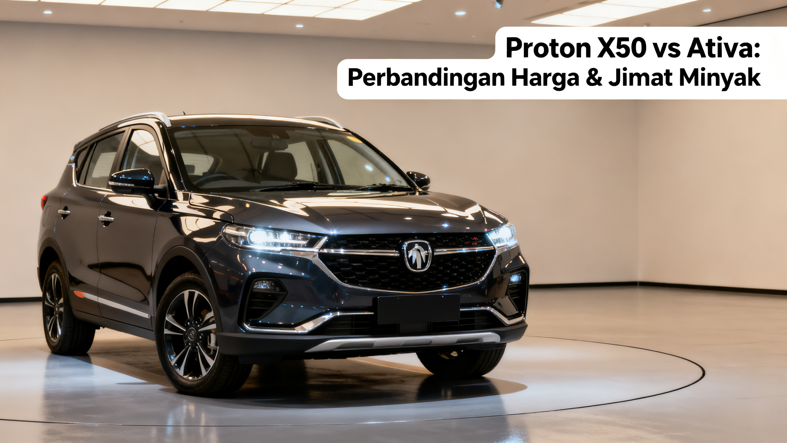 Proton X50 vs Ativa: Perbandingan Harga & Jimat Minyak