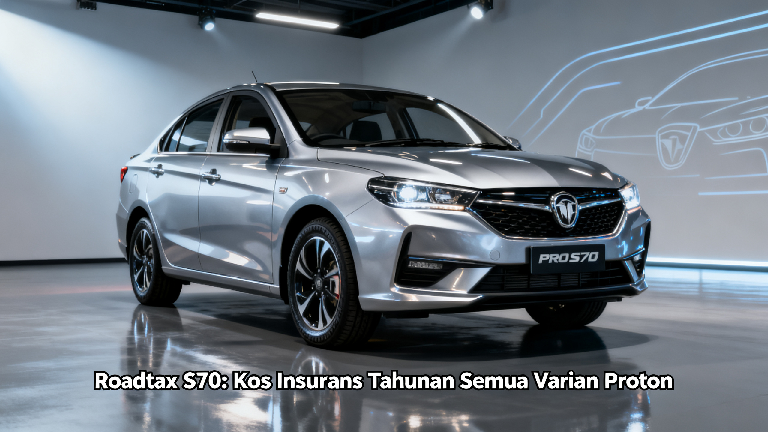 Roadtax S70: Kos Insurans Tahunan Semua Varian Proton