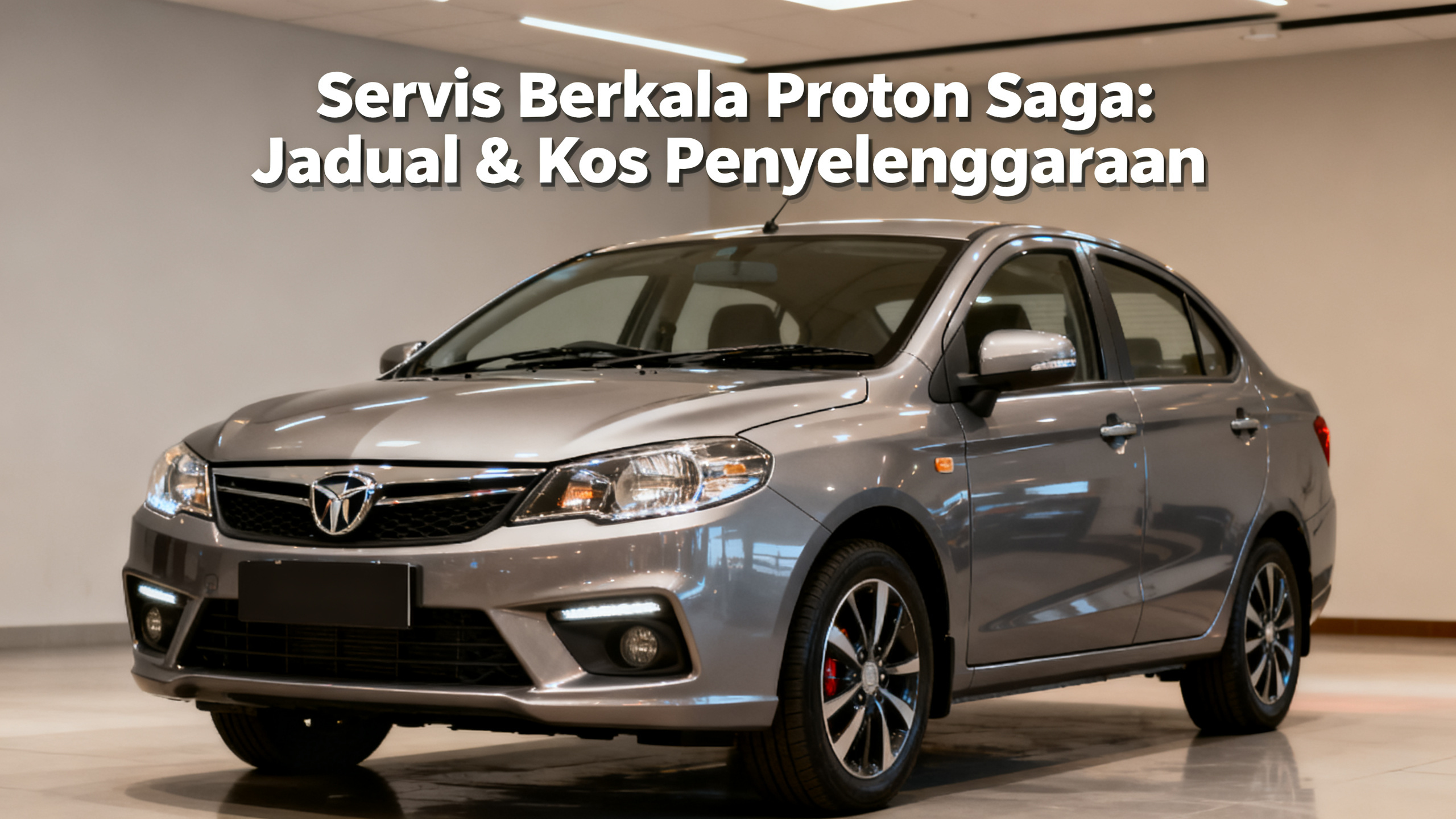 Servis Berkala Proton Saga: Jadual & Kos Penyelenggaraan