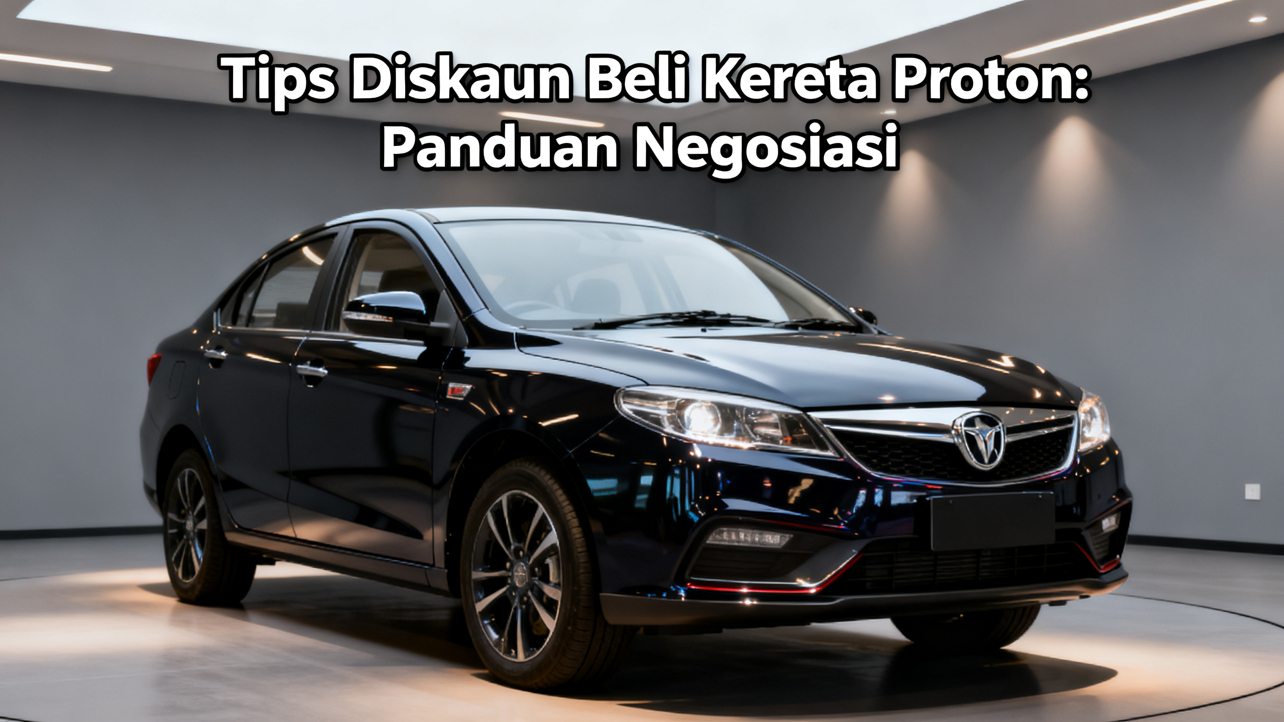 Tips Diskaun Beli Kereta Proton: Panduan Negosiasi