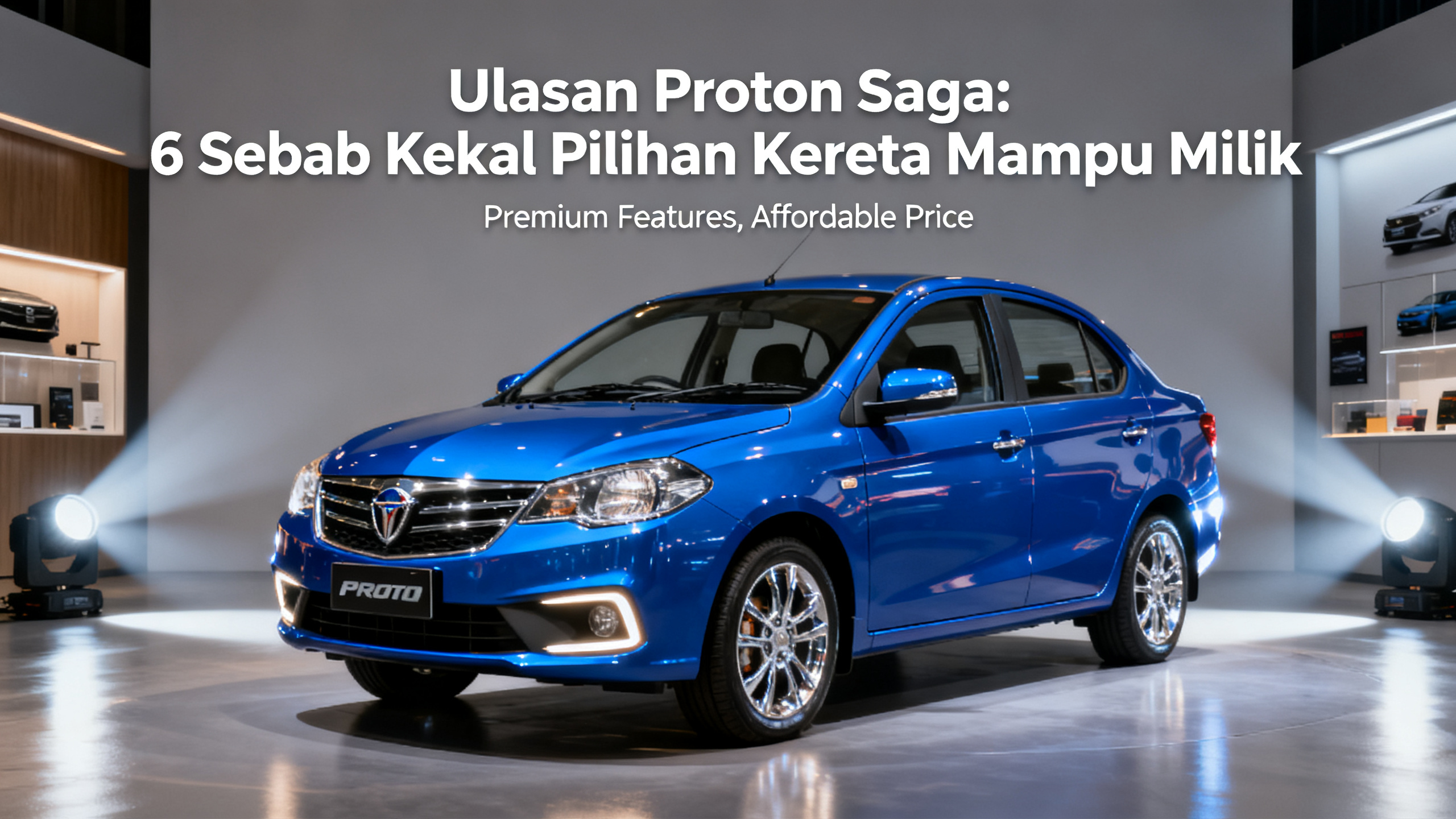 Ulasan Proton Saga: 6 Sebab Kekal Pilihan Kereta Mampu Milik